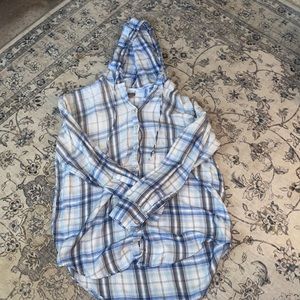 Aerie Hooded Flannel